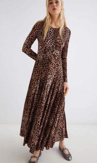 Vestido leopardo